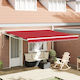 vidaXL Awning fabric Red