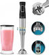 Cecotec Katana Handmixer mit Inox-Stab 1500W Silber