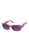 Zadig & Voltaire Women's Sunglasses with Gray Plastic Frame and Gray Lens