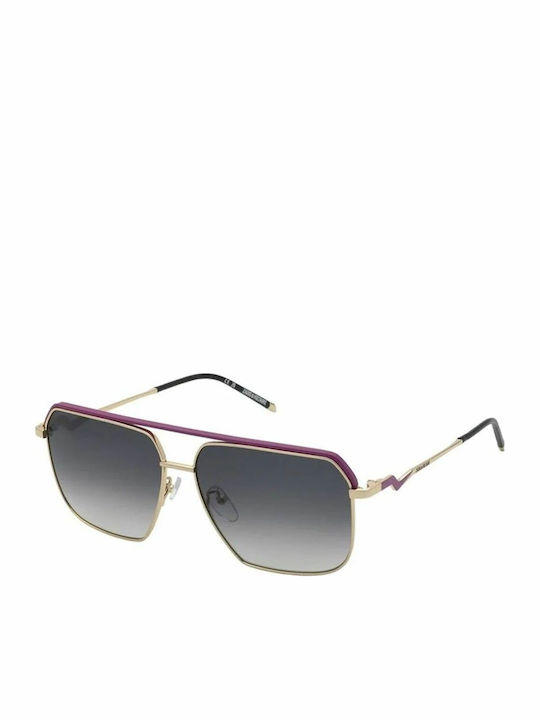 Zadig & Voltaire Men's Sunglasses with Gold Met...