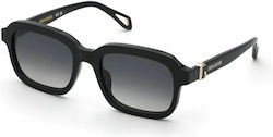 Zadig & Voltaire Sunglasses Μαύρα with Acetate Frame & Black Lens