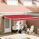 vidaXL Awning fabric Red