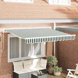 vidaXL Awning Fabric Green 3x2.5m vidaXL Awning Fabric Green 3x2.5m
