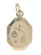 Mentzos Charme Tierkreiszeichen Waage aus 14K Gold M2770