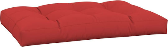 vidaXL Sofa-Kissen Palette Rote 80x120cm