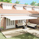 vidaXL Awning fabric White