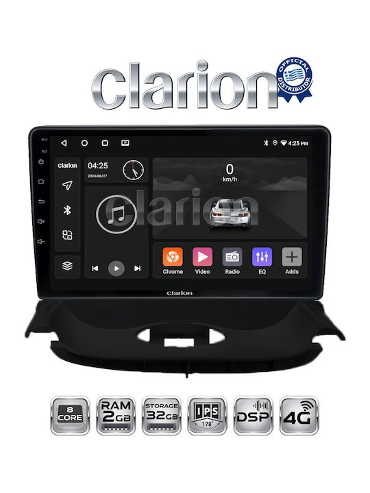 Clarion Автомобилна Аудио Система (Блутут/USB/WiFi/GPS/Apple-Carplay/Android-Auto)