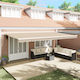 vidaXL Markisenstoff Beige