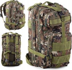 Rucsac Camuflaj Tactic Cracos 43x25x24 Cm 30l Verde Militar Pentru Drumeții Outdoor Cu Mai Multe Compartimente Rucsac Camuflaj Tactic Cracos 43x25x24 Cm 30l Verde Militar Pentru Drumeții Outdoor Cu Mai Multe Compartimente