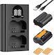 Double Battery Charger Compatible with Fujifilm