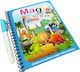 Magic Water Cărți De Colorat Lumea Dinozaurilor Aquadoodle Tip Reutilizabil Culori Vibrante Complete Diverși Dinozauri Băieți Fete Vârste 2 3 4 5 6 Bebelogic