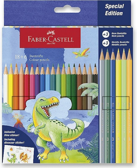Faber-Castell Farbstift-Set 24Stück Packung von 1 Verpackungen