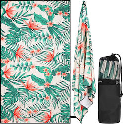 Husă De Transport Pentru Prosoape De Plajă Cu Uscare Rapidă 90x180cm Model Floral
