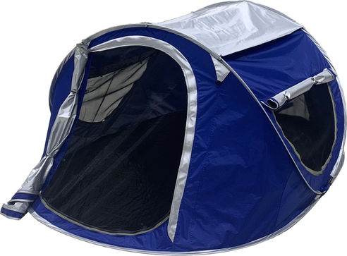Hupa Luna 3p Σκηνή Camping Pop Up Ασημί για 3 Άτομα 240x180x100εκ.