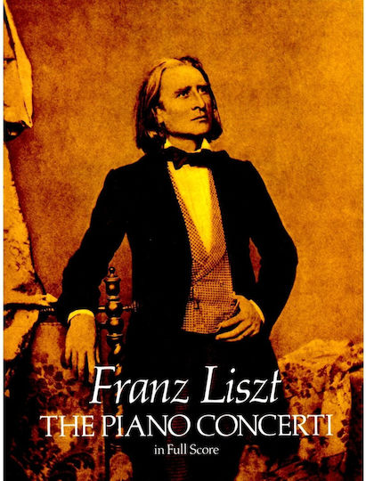 Dover Publications Lizst Franz Piano Concerti Full Score