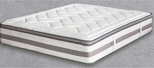 Elatirio Strom Eris Double Anatomic Saltea 140x190cm cu Suprapozabil