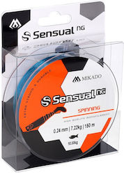 Fishing Line Mikado Sensual Ng Spinning 150m Blue 0.20mm Fishing Line Mikado Sensual Ng Spinning 150m Blue 0.20mm