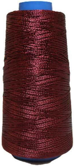 100% Regia Brisimi Embroidery Thread No 76 Burgundy Dark 100g 1pcs