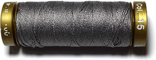 Tre Stelle 100% Cotton Sewing Thread Grey Col 15 1pc 100mtr