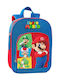Kindergarten Rucksack Super Mario Rote Blaue