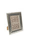 Zen Collection Plastic Photo Frame with Silver Frame