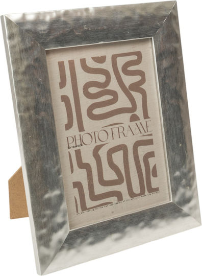 Zen Collection Plastic Photo Frame with Silver Frame