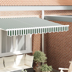 vidaXL Awning Fabric Green 3.3x0.2m