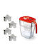 Laica Cană de Servire Metal cu 4 Filtre de Schimb 3700ml 1buc