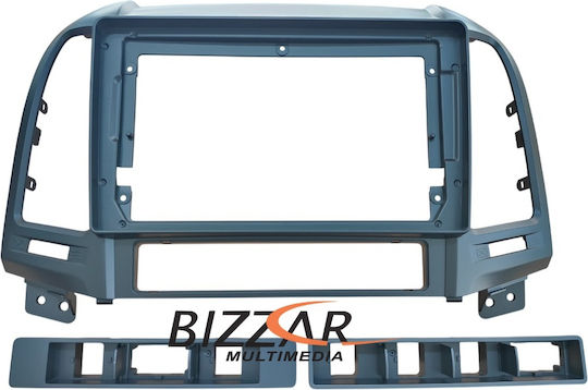 Πρόσοψη & Καλωδίωση Hyundai Santa Fe 2006-2013 Tablet 9" F-ct-hy0624
