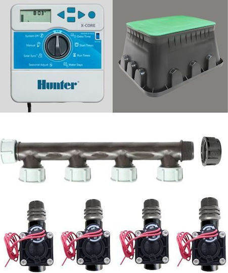 Hunter Industries Υπόγειο Σύστημα Ποτίσματος με Προγραμματιστή