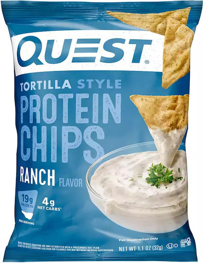 Протеинови Тортиля Чипс 32г Quest Nutrition Ranch