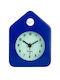 Fisura Silent Tabletop Clock with Indicators with Alarm Clock Blue