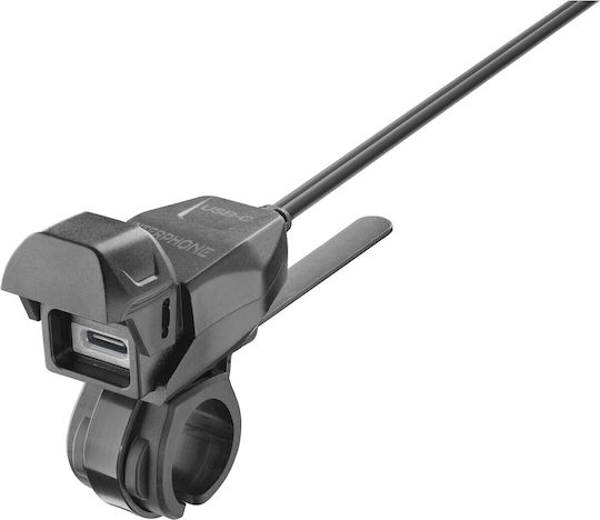 Interphone Мотоциклетен зарядно устройство Бързо зареждане с Порт: 1xUSB