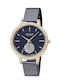 Strand by Obaku Women's Watch with Blue Metal Bracelet