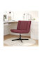 Rotating Chair Visitor in Red Color 63x75x76cm 1pcs