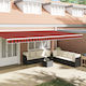 vidaXL Awning fabric Multicolour 0.2x5.8m