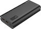 Sponge Power Bank 20000mAh 22.5W mit 2 USB-A Anschlüssen und USB-C Anschluss Schwarz