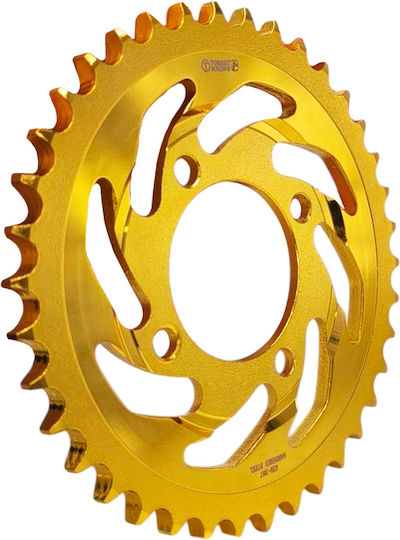 Rear Wheel Sprocket Reinforced Steel Racing 428 36T Honda Astrea Tobaki Gold