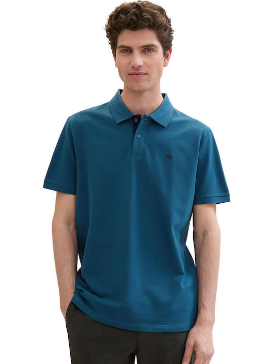 Tom Tailor Polo Μπλούζα Moss Blue