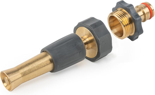 Adjustable Brass Nozzle 3/4" Tap Connection Gz 3/4" 10cm Brass Soft