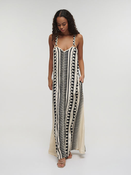 Sommer Maxi Damenkleid Mehrfarbig
