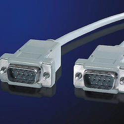 Roline Cable 11.99.6018 Rs232 9 M To D9 M 1.8m Gray