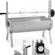 Royal Catering Rostfreier Stahl Holzkohlegrill für Lamm
