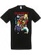 Herren T-Shirt Stedman Schwarzes Death Note Anime Dp2991