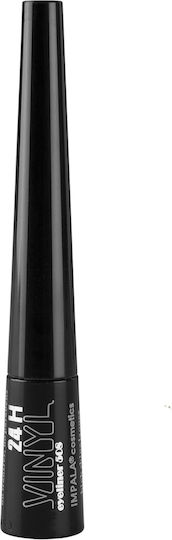 Impala Cosmetics 24h Vinyl Waterproof Liquid Eye Liner 508 Μαύρο