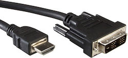 Roline Cable 11.99.5553 Dvi M To Hdmi M 10m Black
