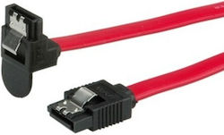 Roline Cable 11.03.1564 Sata3 To Sata3 0.5m Angled Red