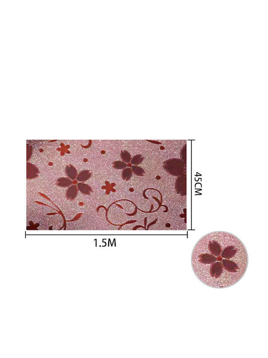 Self-adhesive Wall Mural Red 150x45cm