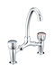 Interflex Amestecare Robinet Chiuvetă Bronz