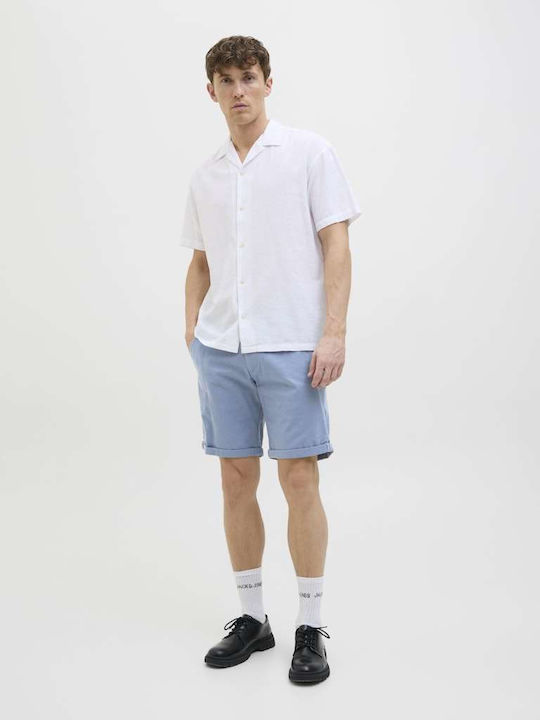 Jack & Jones Bermudă de Bărbați Chino Blue Mirage